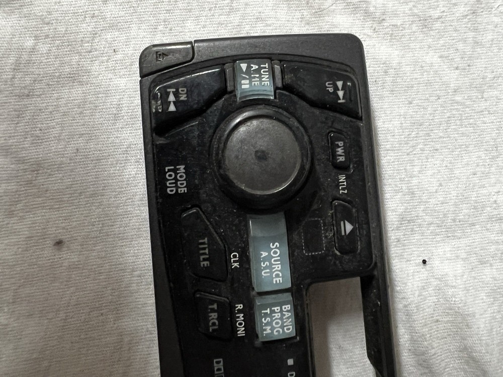 Alpine Tda-7563 Old School Cassette Deck Faceplate Only****