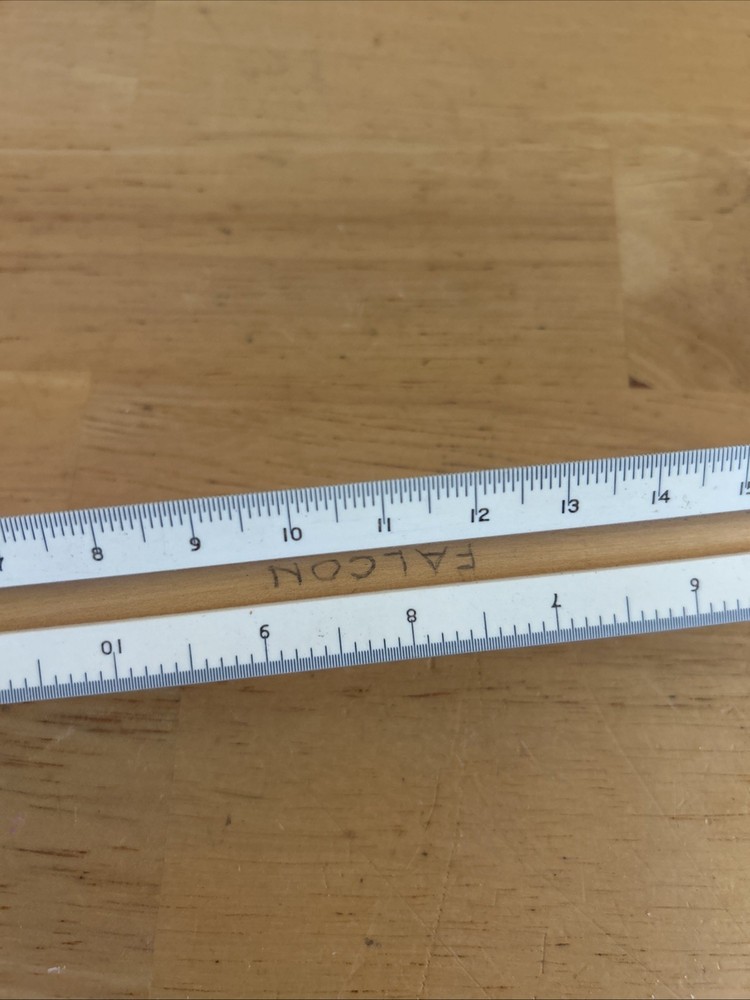 Plastic Triangular Scale Lietz Drafting Vintage