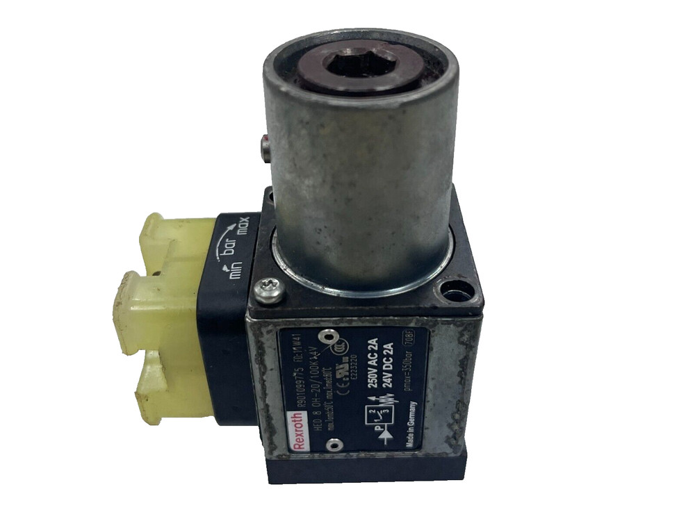 R901099775 Rexroth Pressure Switch HED 8 OH 20/100 sub base mounted