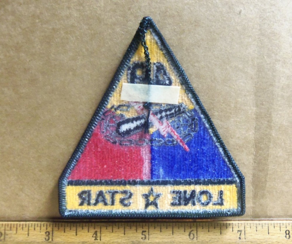 US Army 49th Armored Division Embroidered Patch