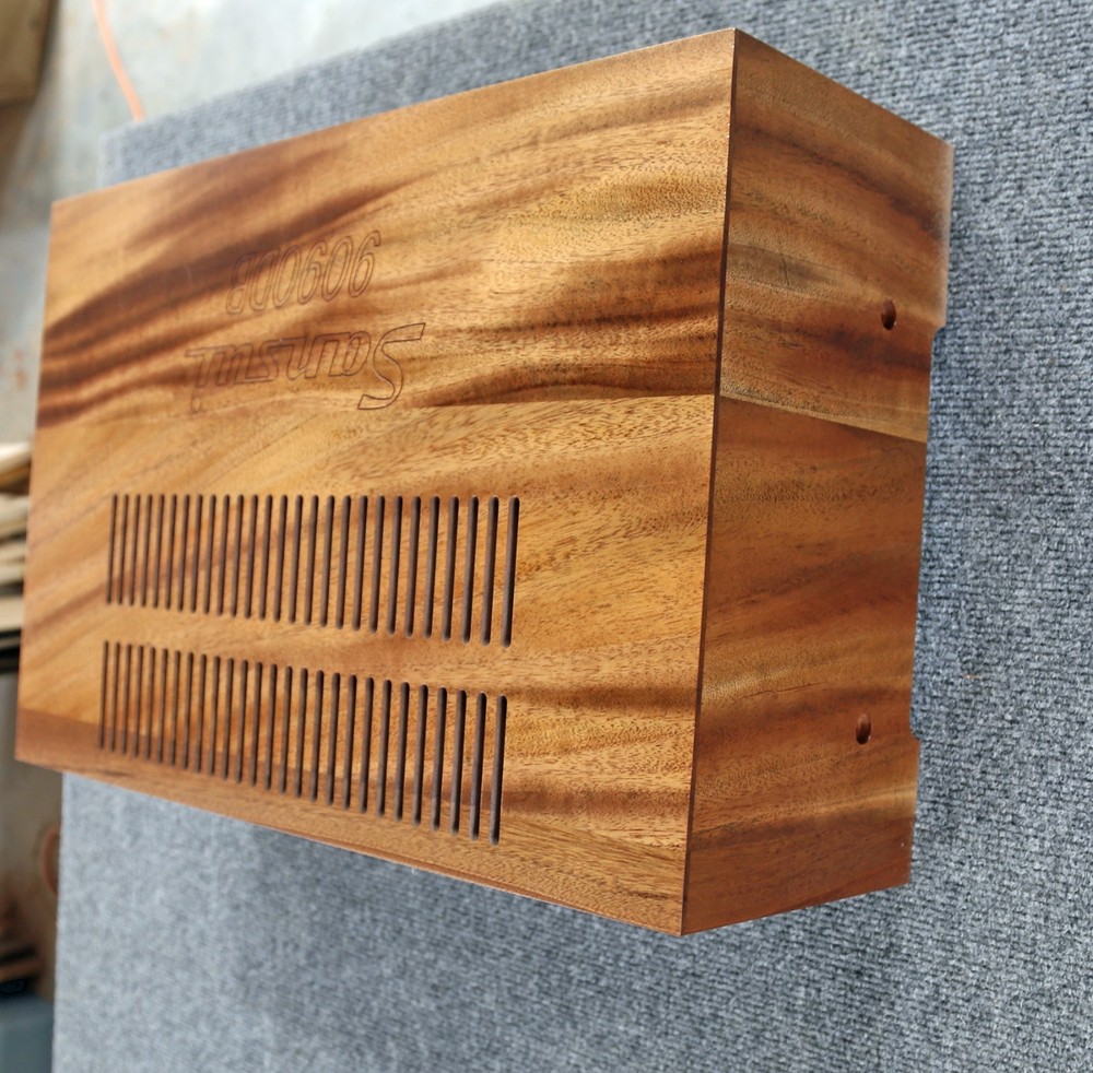 Sansui 8080/9090 Custom Made Cabinet Solid American Black Walnut