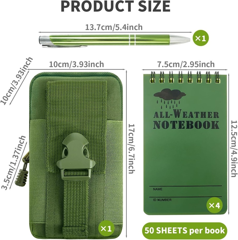 Write in the Rain Notebook 6 Pack Waterproof New