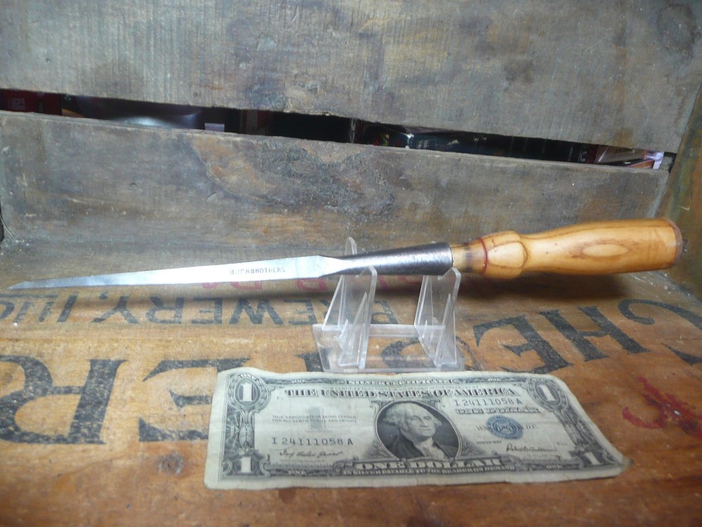 Vintage BUCKBROTHERS Mortise Socket Chisel 1/8"