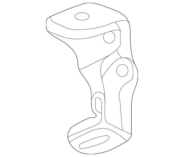 Genuine GM Driver Side Headlamp Bracket 13354642