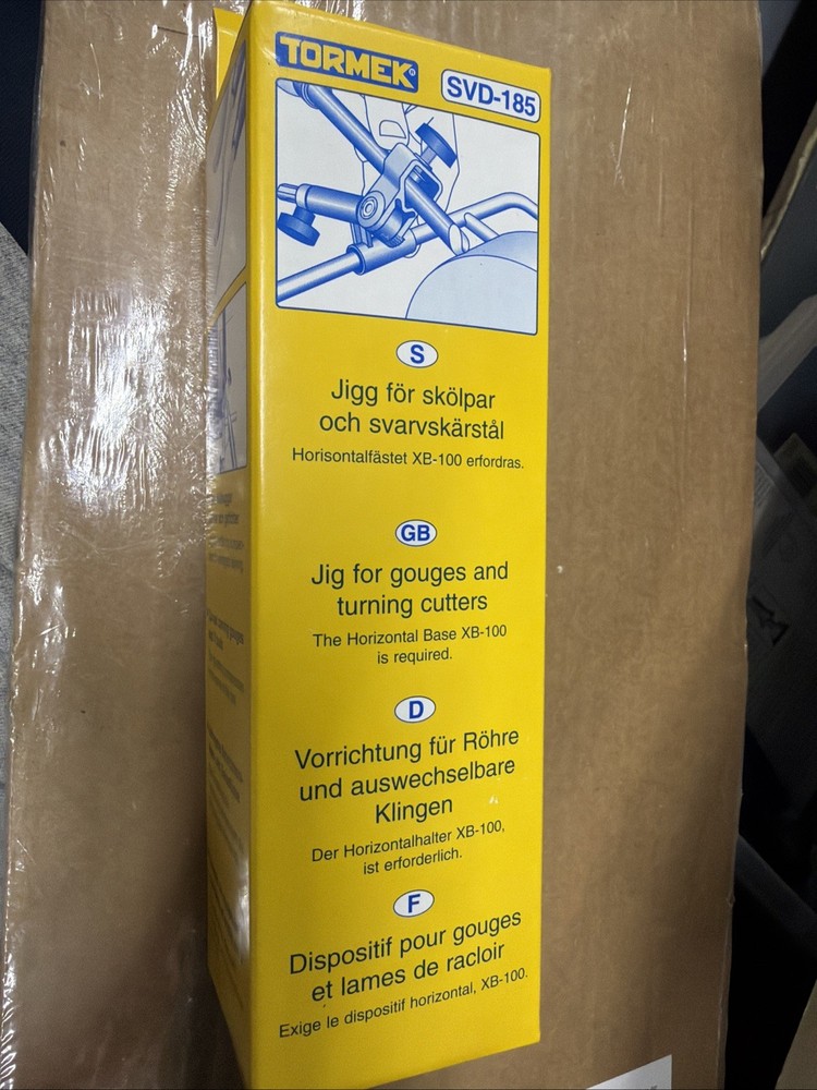 NEW TORMEK Jig for Gouges and Turning Cutters SVD-185. (ae5)