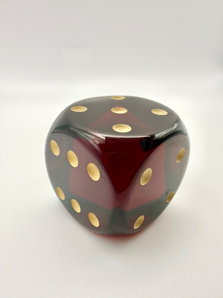 Vintage Cherry Bakelite Dice 45. Gr