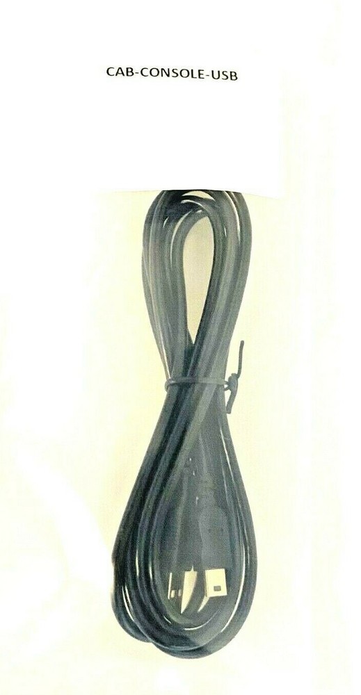 USB Console Cable, 6ft, Compatible, CAB-CONSOLE-USB for Cisco, Black