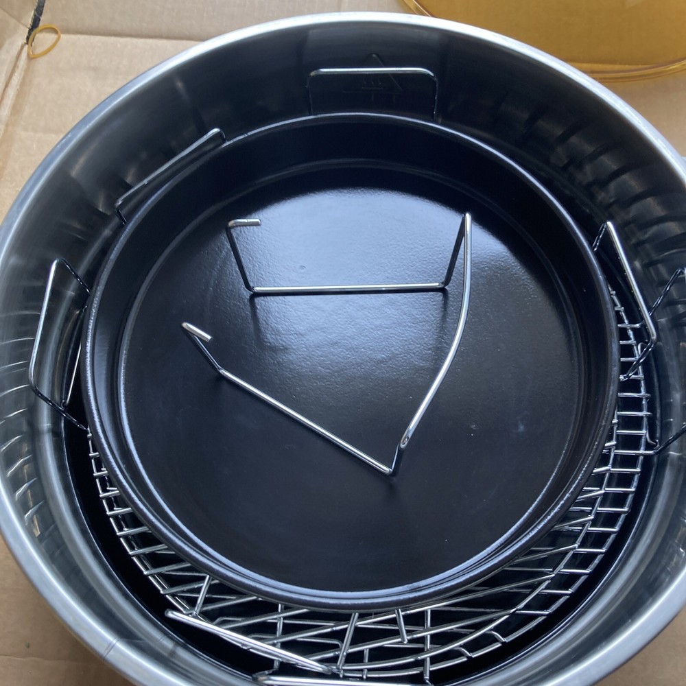 NuWave 20602 Pro Plus Infrared Oven Stainless Extender Ring READ DESCRIPTION