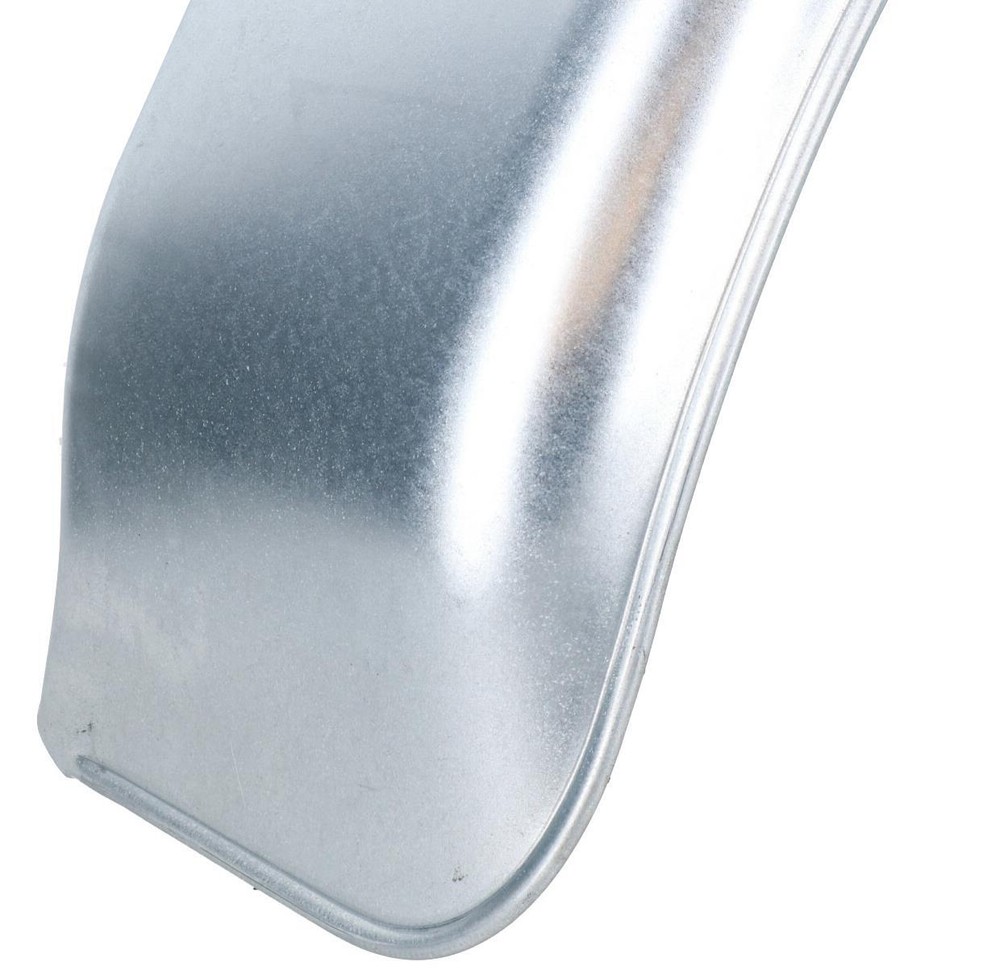 13" Metal Mudguards Fender (Single) Offset Fit & Mud Guard Angle (LARGE) Bracke
