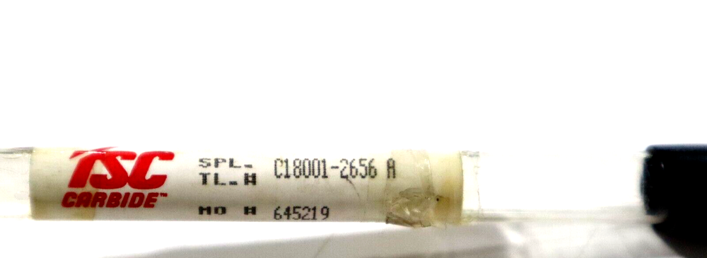 TSC CARBIDE, 17/64" SOLID CARBIDE DRILLS, 2 FL, 4" O.A.L. E280