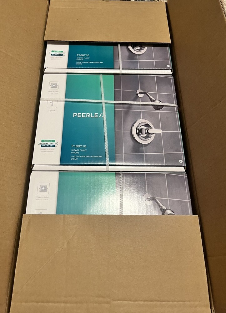Peerless Chrome Shower Faucet,No P188710