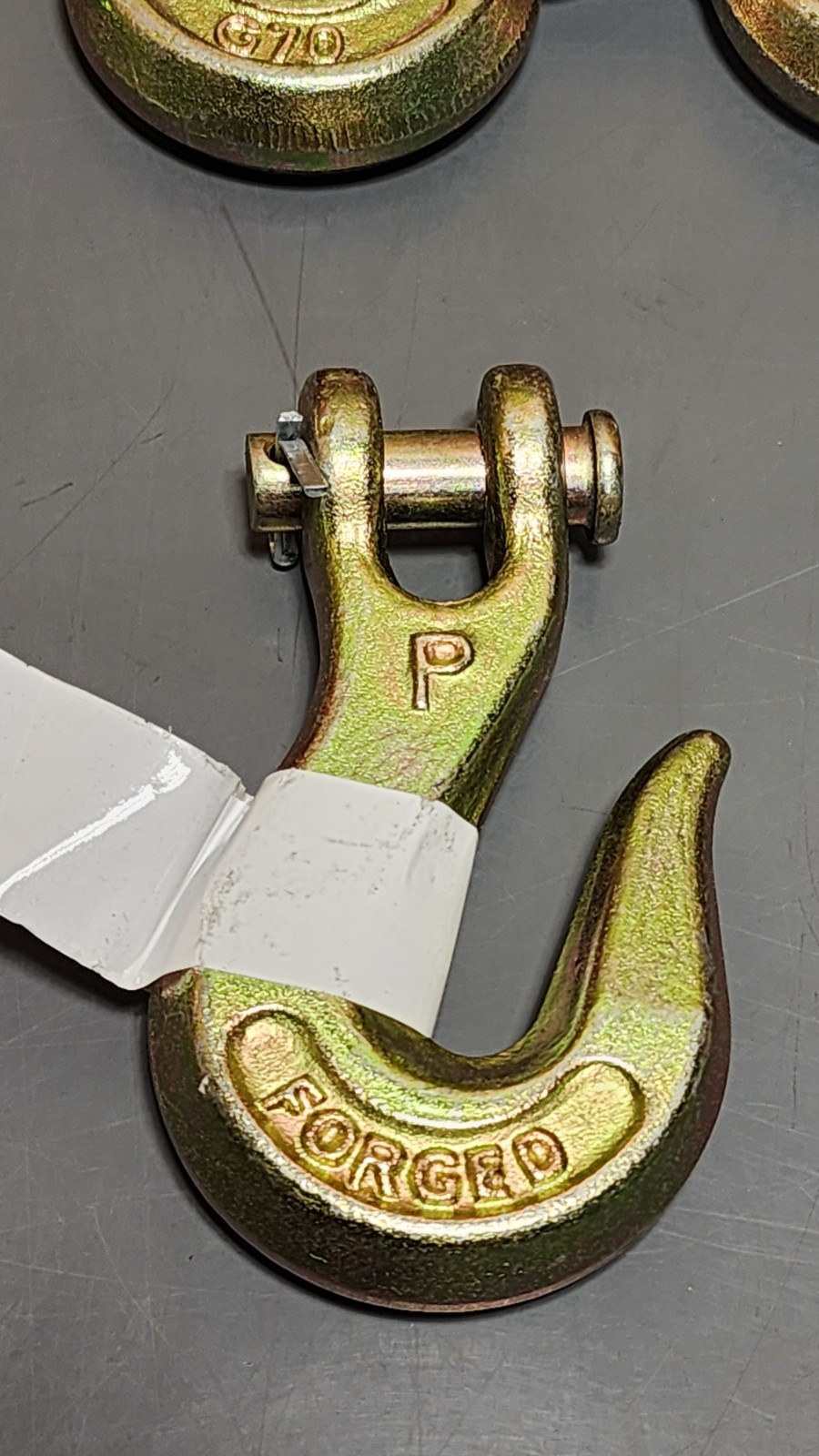 Peerless 3/8" Clevis Slip Chain Grab Hook Tow Chain G70 8022430 (Qty 10)