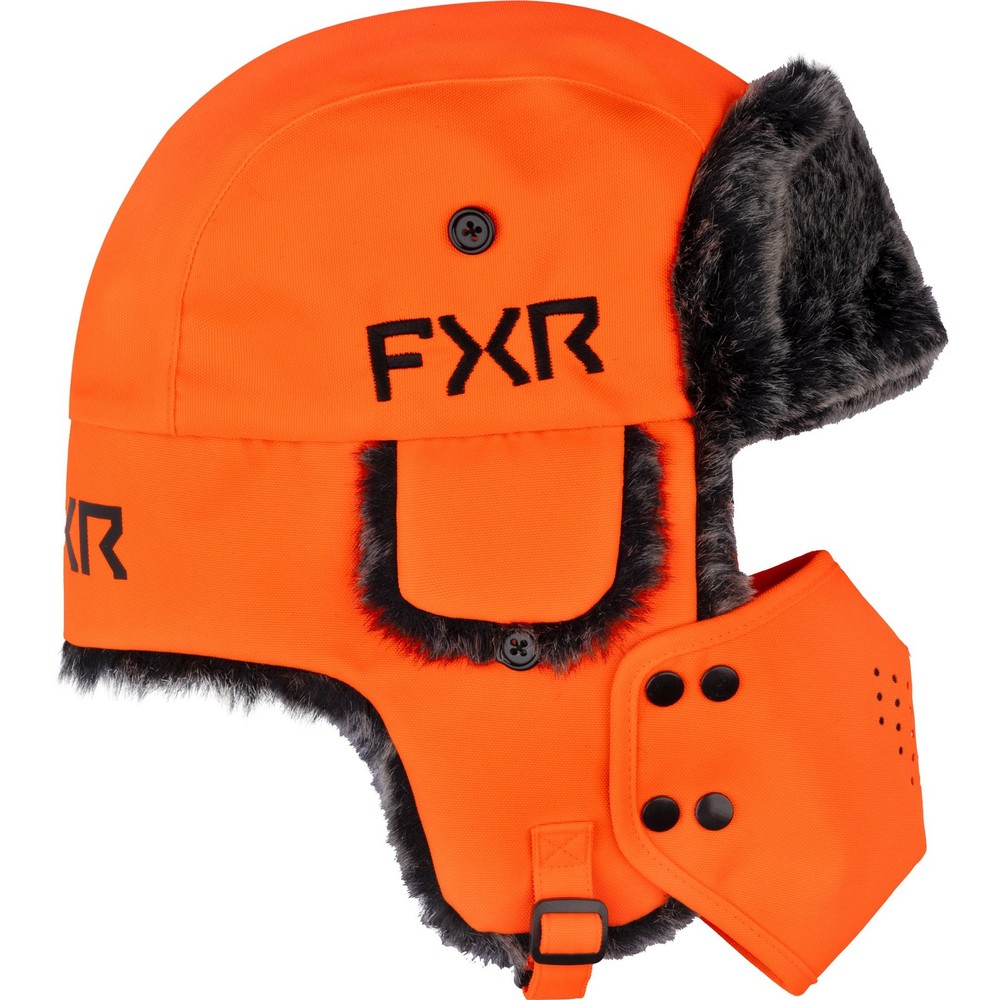 FXR Trapper Hat Safety Orange