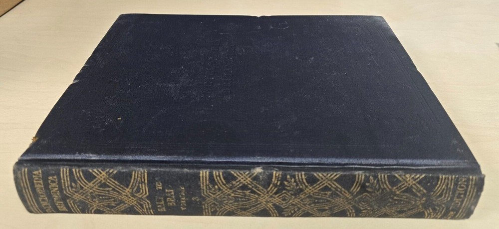 Encyclopaedia Britannica 14th Edition Volume 3