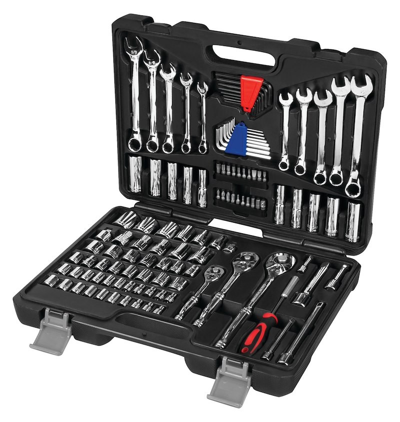 Performance Tool W30504 Tool Set; For Mechanic Work; 114 Piece Set; With Standar