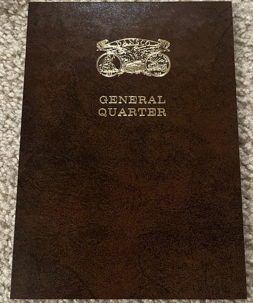 DANSCO COIN FOLDER #137 GENERAL QUARTER
