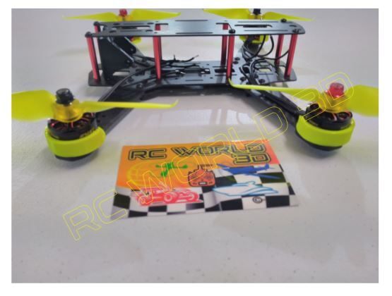 QUADCOPTER BRUSHLESS MOTOR MOUNT/BASE PROTECTOR 4PCS 3D PRINTED PLA HI-VIS