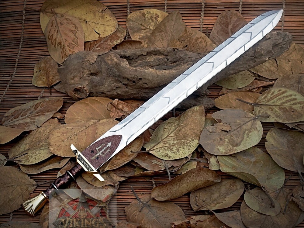 Handmade Riptide Sword Replica – Carbon Steel Blade | Percy Jackson Inspired