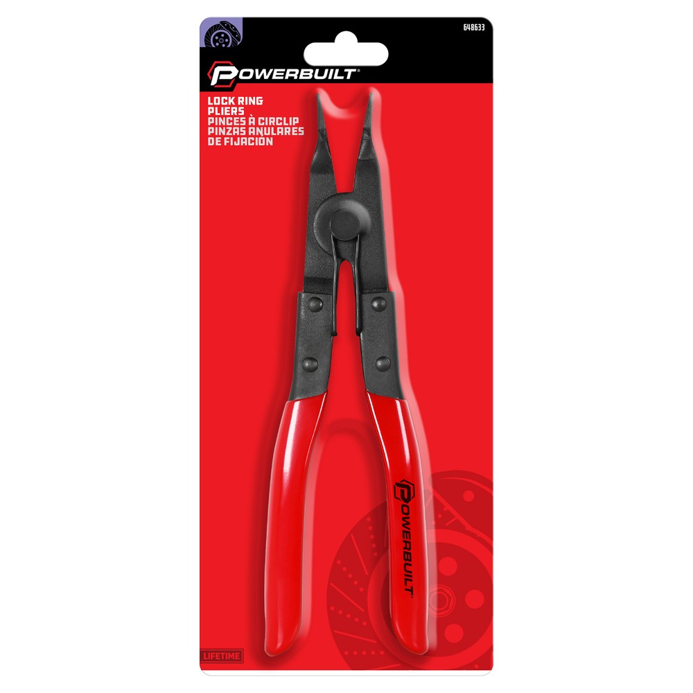 Powerbuilt Internal Snap Ring Pliers - 648633