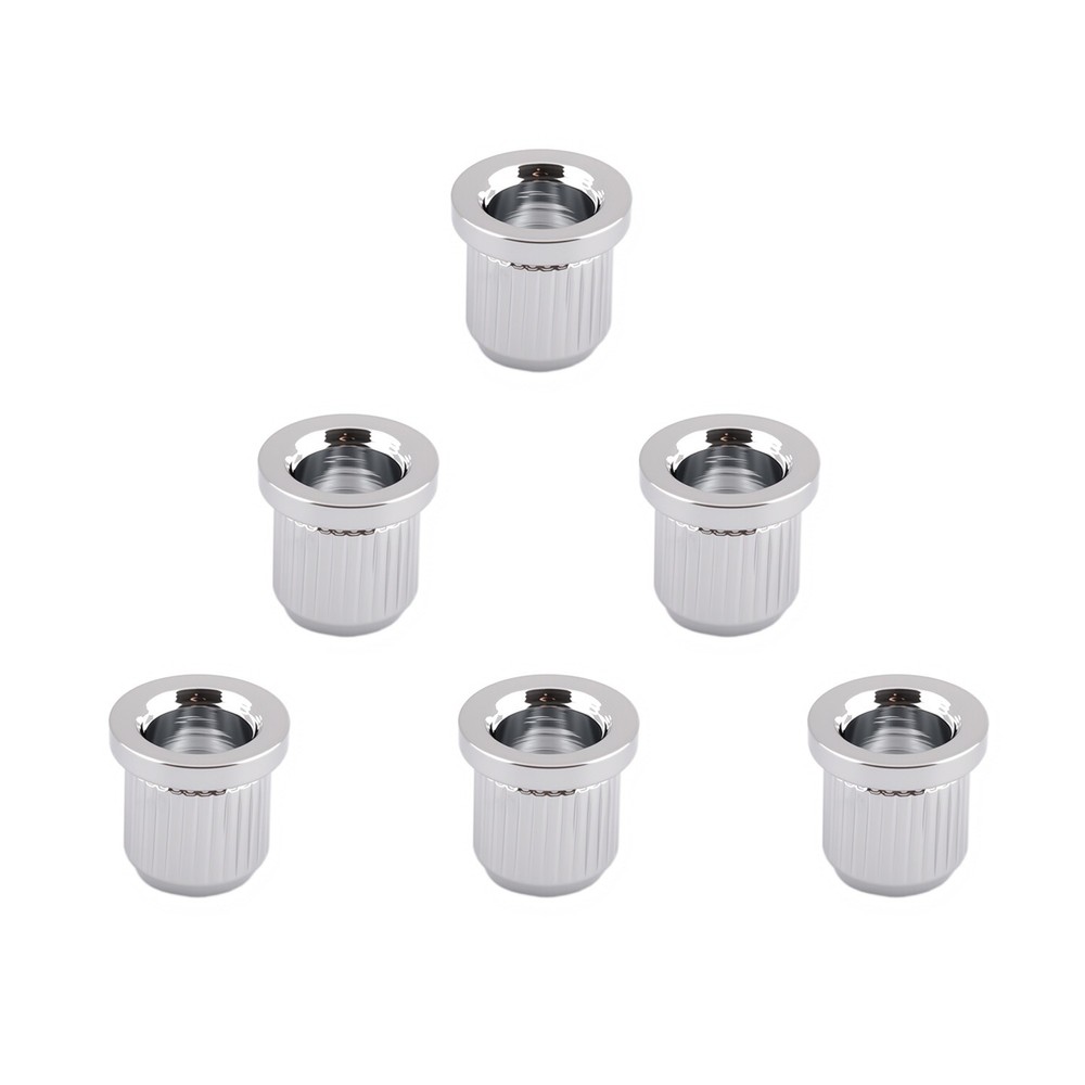 Metallor Guitar String Ferrules String Thrugh Body Bushings 6Pcs