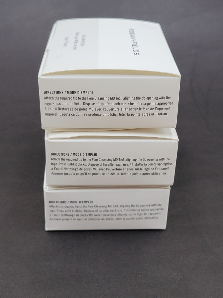 3 Boxes Rodan & Fields Blackhead Removal Tips Pore Cleansing Brand New