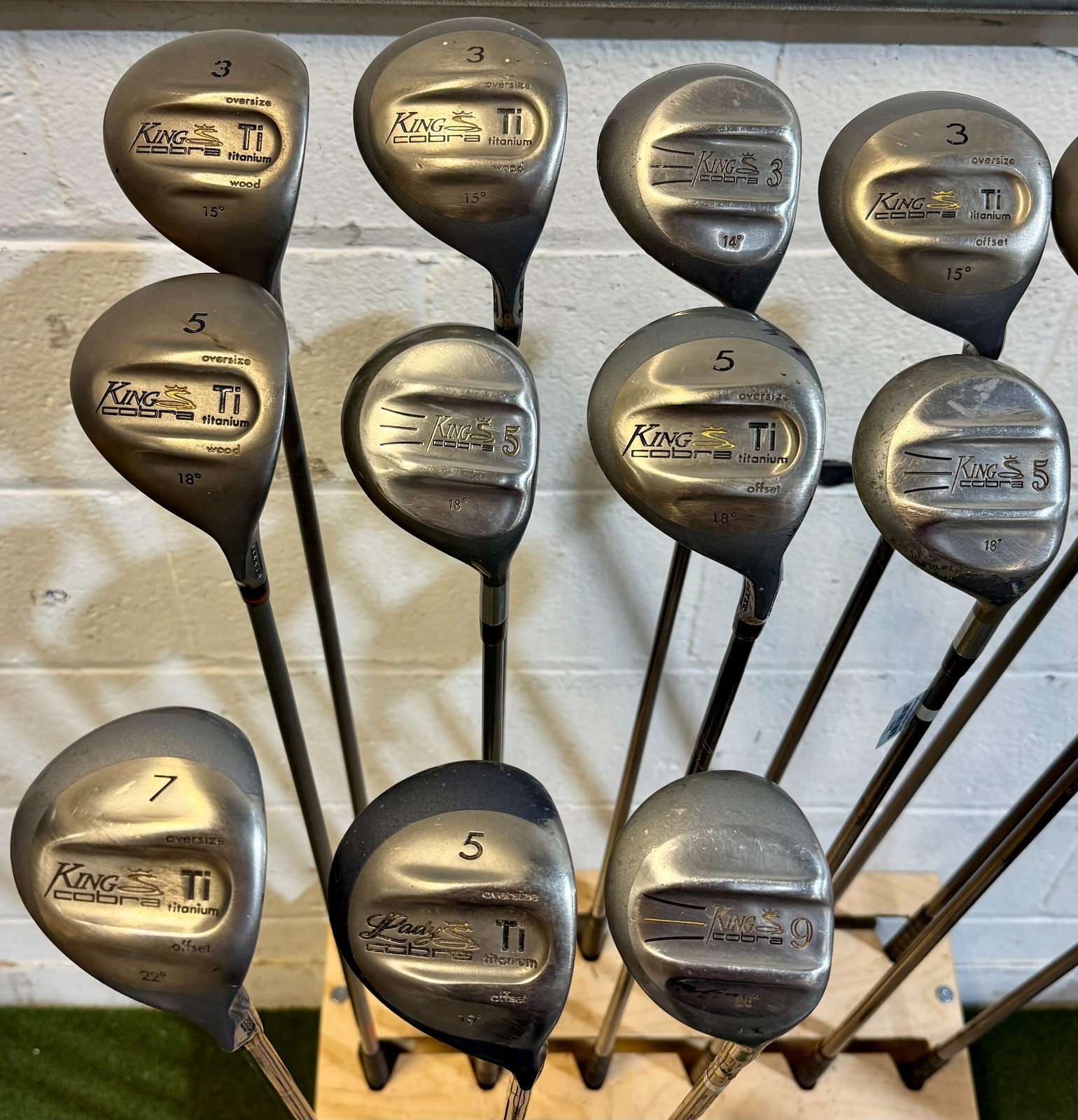 Wholesale Lot of 25 Golf Clubs - Cobra Fairway Woods