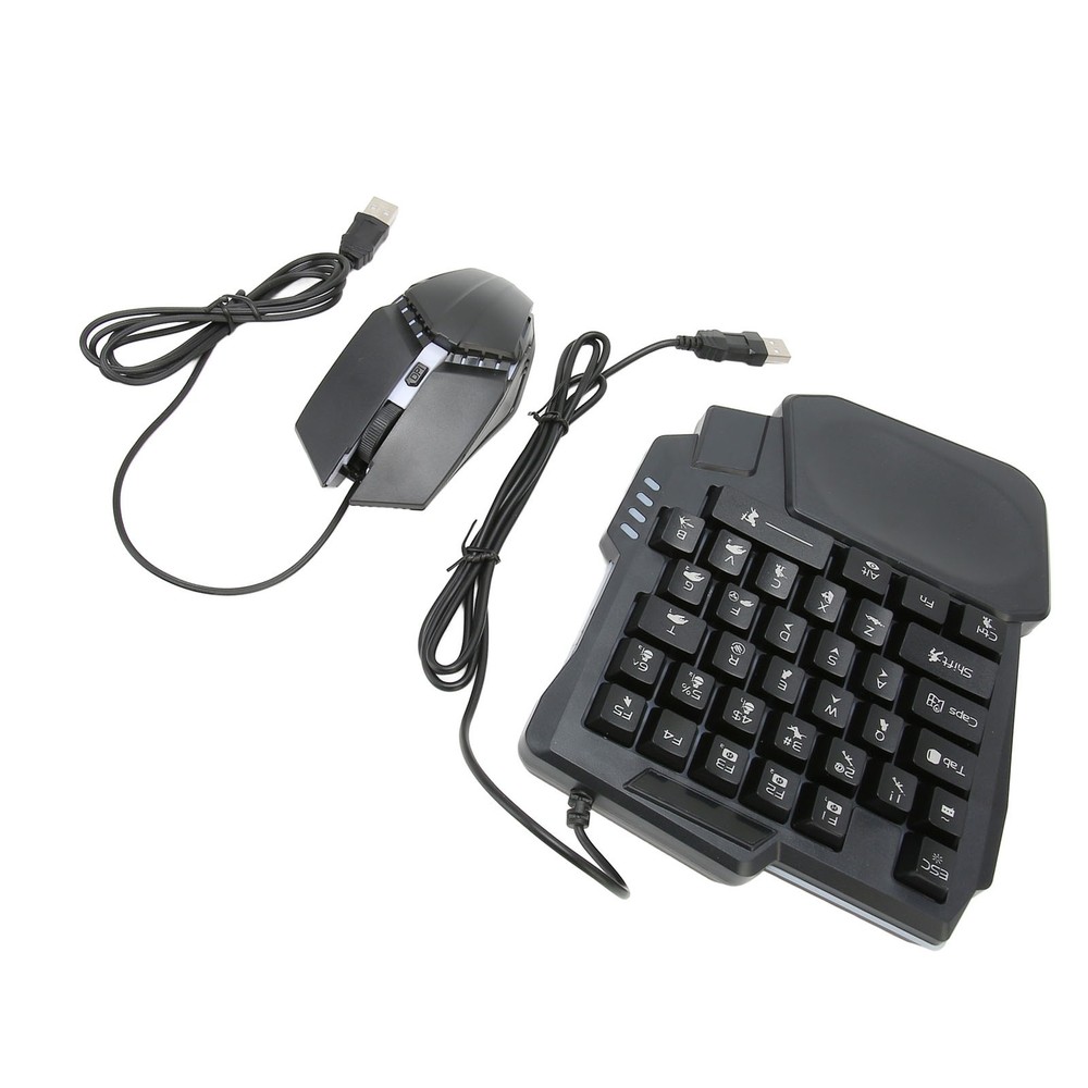 4in1 Mobile Game Combo Pack Gamepad Controller Gaming Keyboard Mouse Converter K