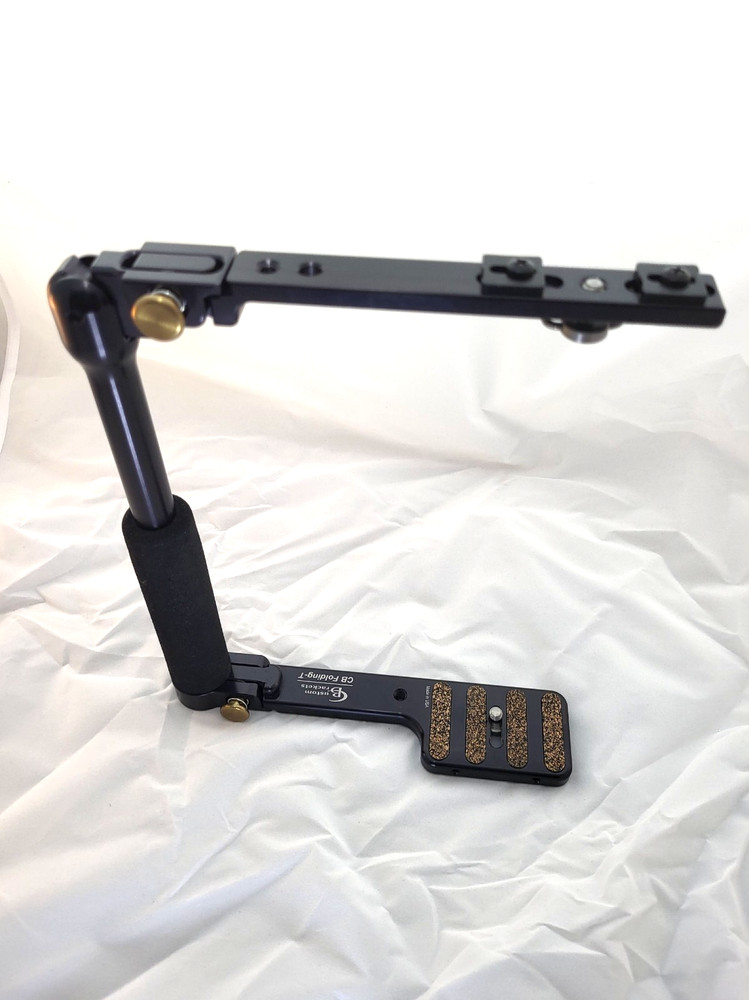 Custom Brackets CB Folding-T Camera Flash Bracket