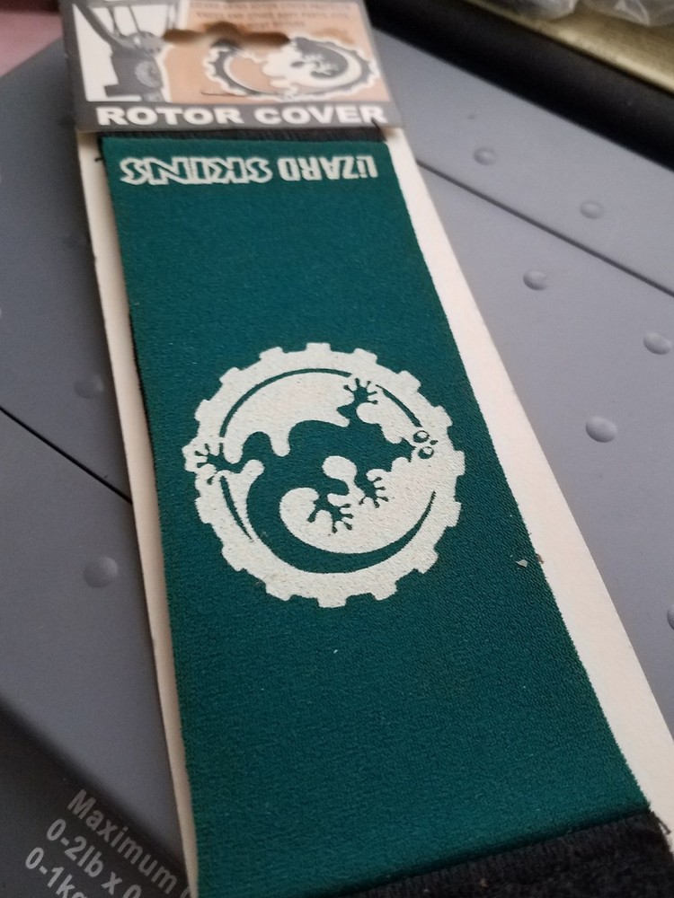 Lizard Skins Rotor Cover Green