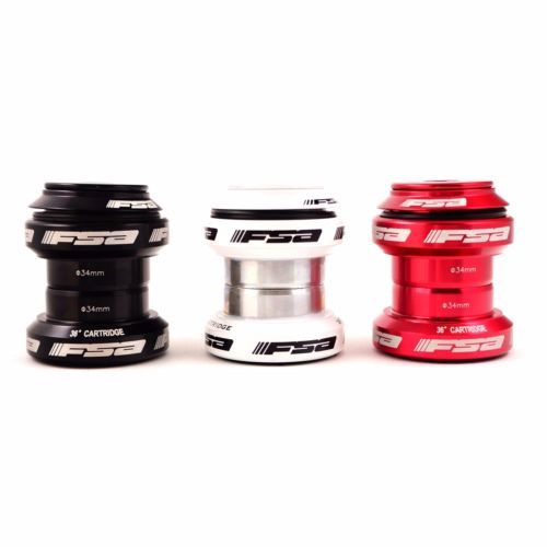 FSA Orbit MX Threadless Bike Headset 1-1/8" W/Top Cap 34mm (6 colors)