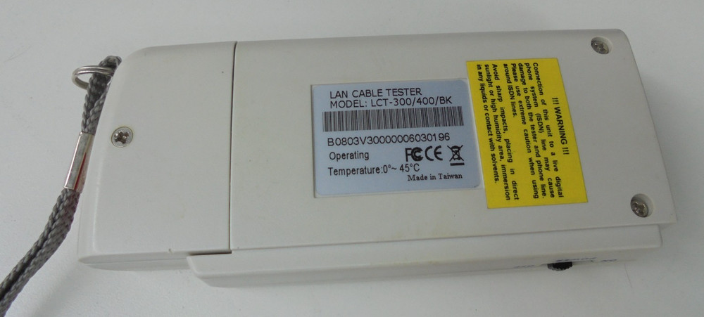 LCT-300/400/BK Lan Cable Tester