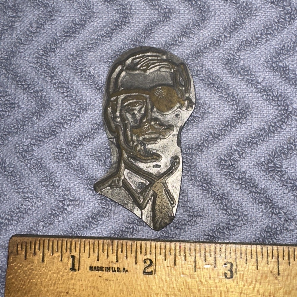 Printing Plate ( Man Wearing Eye Patch )