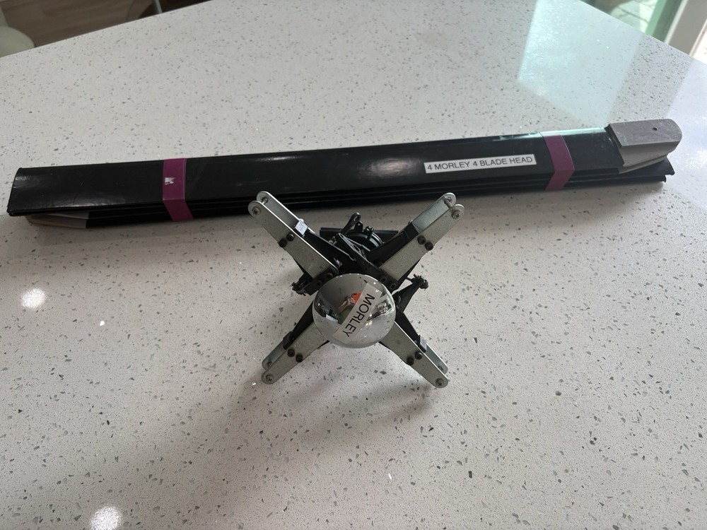 Morley Helicopter 4 Blade Head w Blades