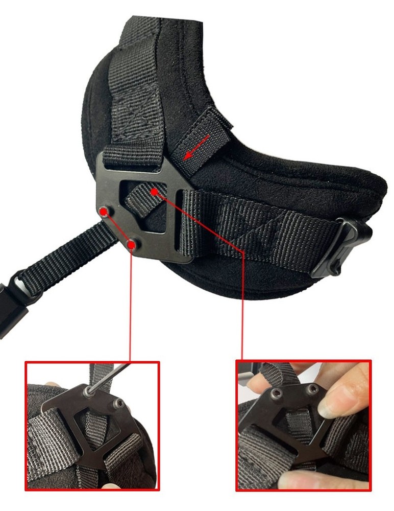 Archery Wrist Release Aid Trigger Adjustable Strap Caliper Compound Bow Hunting