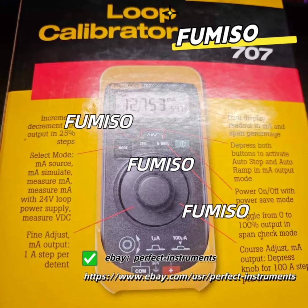 1 pcs Fluke 707 Loop Calibrator//#iee#pe#per