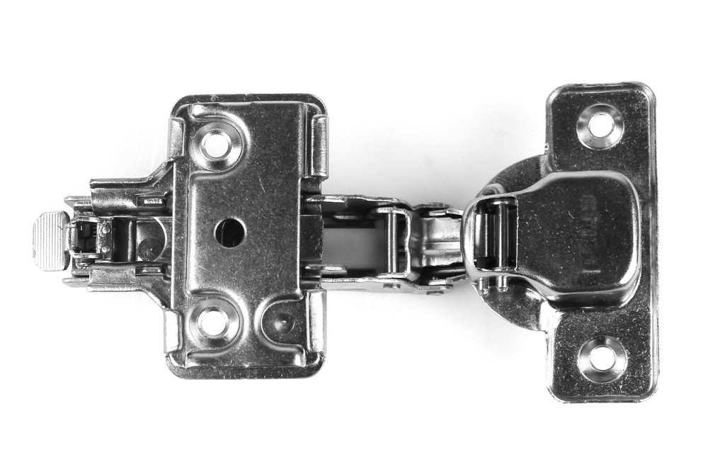 Berta Half Overlay Soft Closing Frameless Cabinet Hinges (30 Pack)