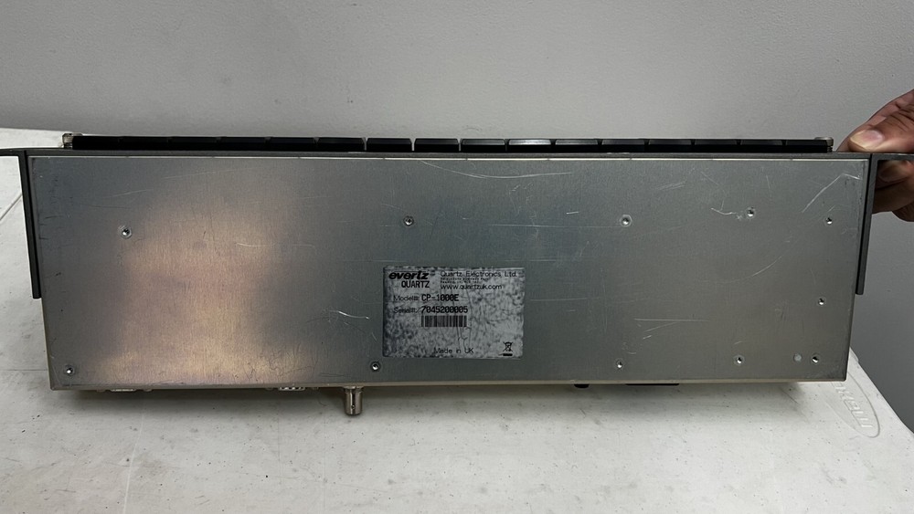 Evertz Quartz CP-1000E Intelligent Router Control Panel