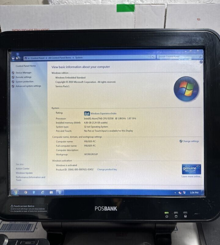 PosBank Anyshop E2 w. Master Chef Restaurant POS Solution,PosBank E2 POS System*