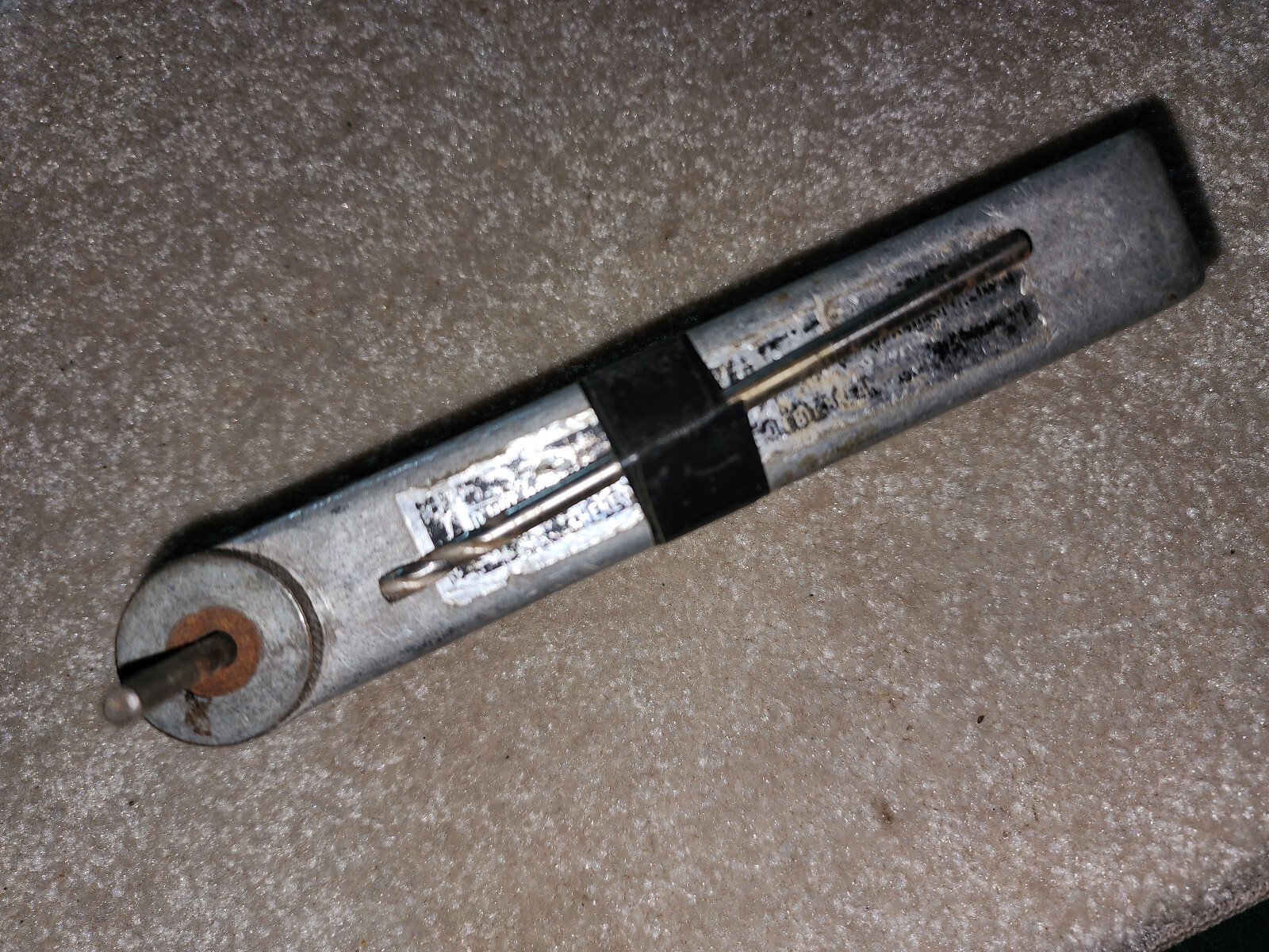 used Malco HC1 round hole cutter 2-12" made in USA + new extra cb cutting bit