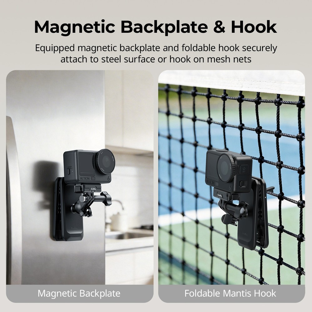 SmallRig Backpack Strap Clip Mount for Action Cameras