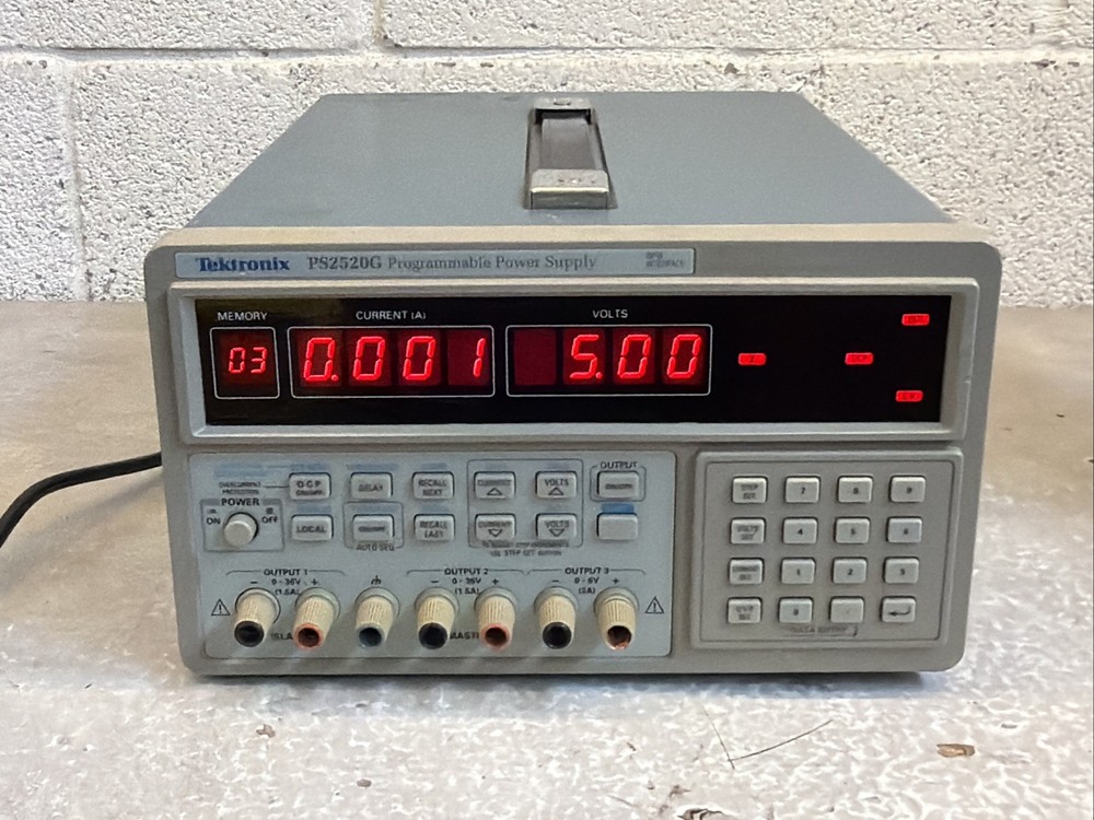 Tektronix PS2520G Programmable Power Supply w/ GPIB Interface