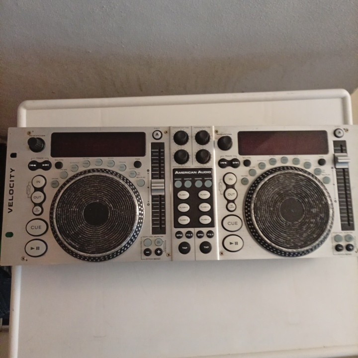 American Audio Velocity Dual DJ Scratcher - Untested -