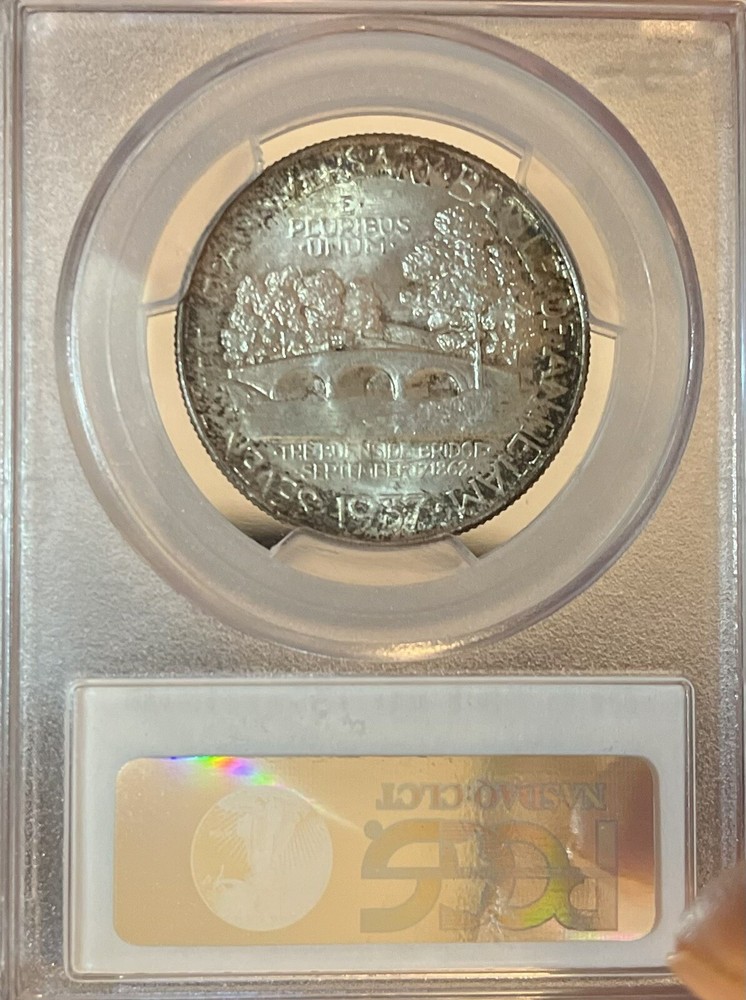 1937 PCGS MS66 Antietam Commemorative Silver Half Dollar