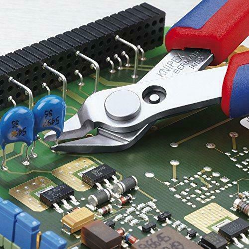 KNIPEX Tools - Electronics Super Knips INOX Steel Multi-Component 7803125