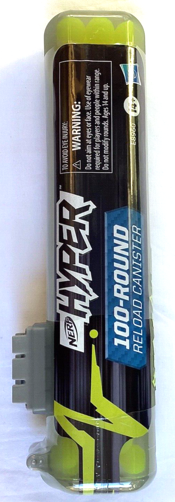 NERF Hyper 100-Round Refill Canister NEW
