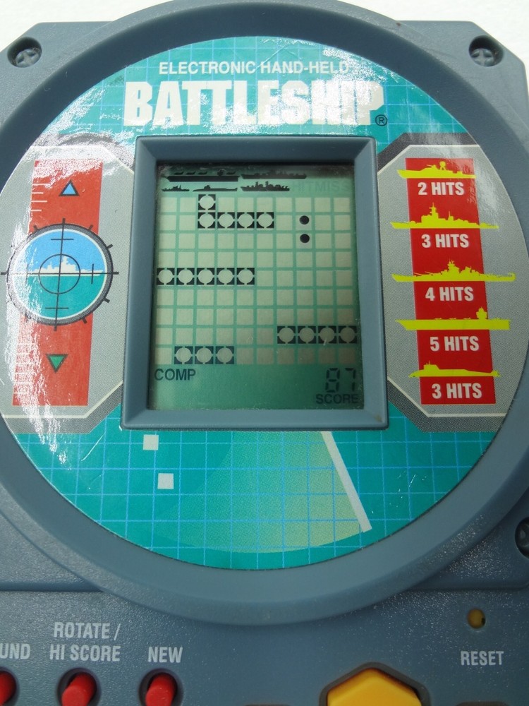 Battleship Milton Bradley Electronic Handheld Game