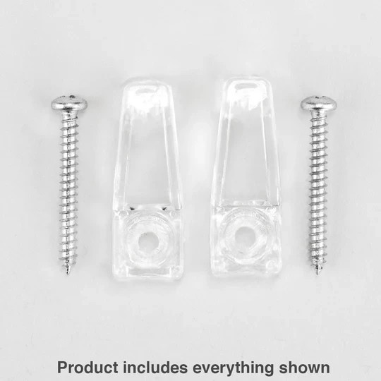 10 Count 1 1/2" Plastic Cord Cleats