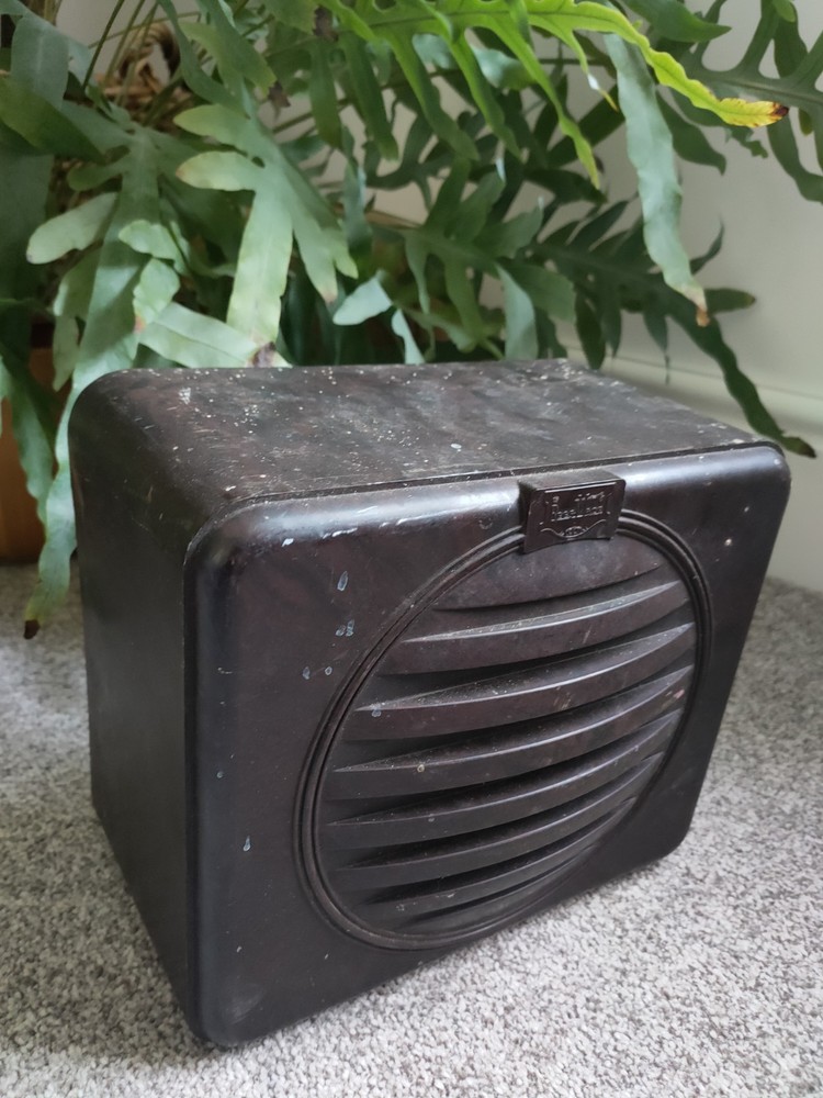 REES MACE BAKELITE EXTENSION SPEAKER Untested Something Rattling Inside