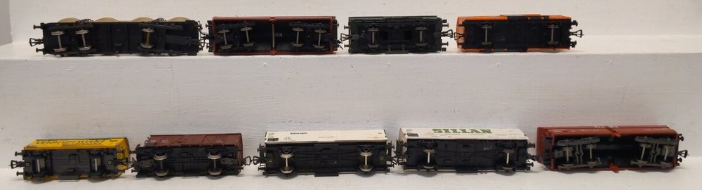 Fleischmann HO Scale Assorted Freight Cars [9] EX
