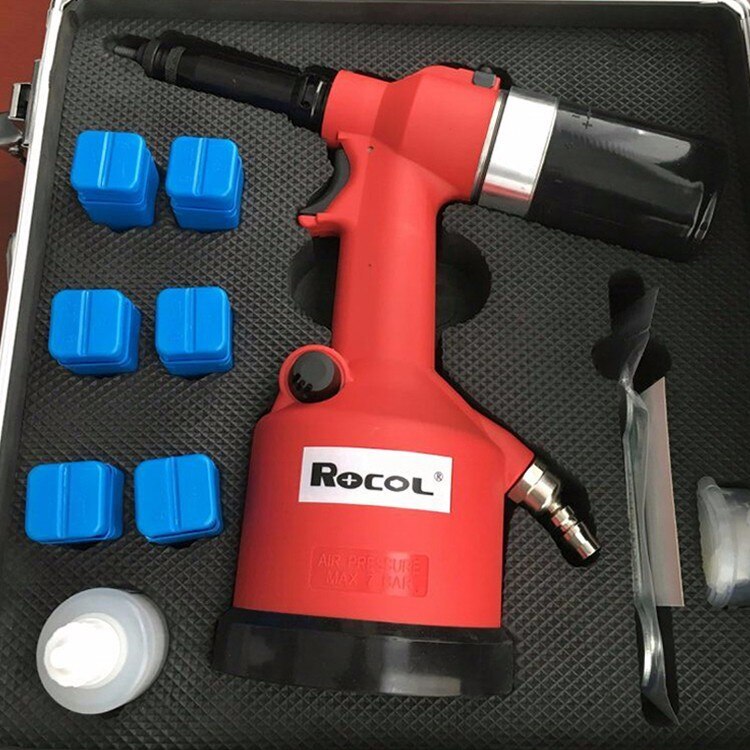 Automatic Air Riveter Nut Rivettatrice Pneumatic Hydraulic Pull Nut Gun RL-0312